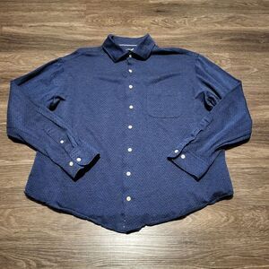 Peter Millar Long Sleeved Button Up Shirt with Angled Cuffs and Spread Collar Me